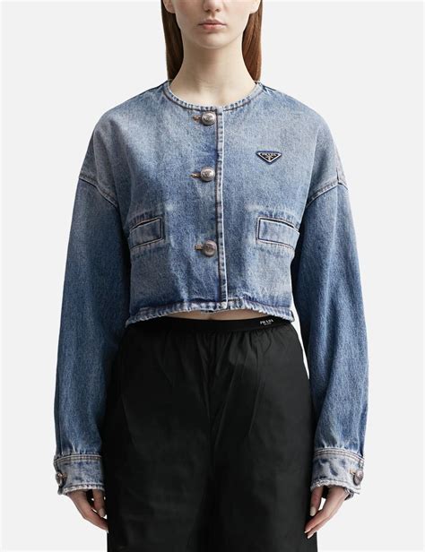 skinny prada|prada denim jacket.